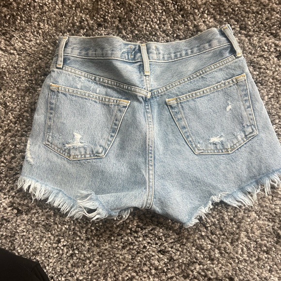 AGOLDE SIZE 24 Denim shorts - Picture 2 of 2